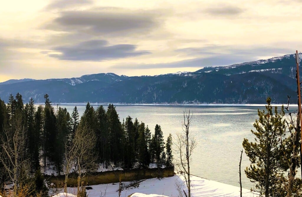 Edge Of Palisades Reservoir